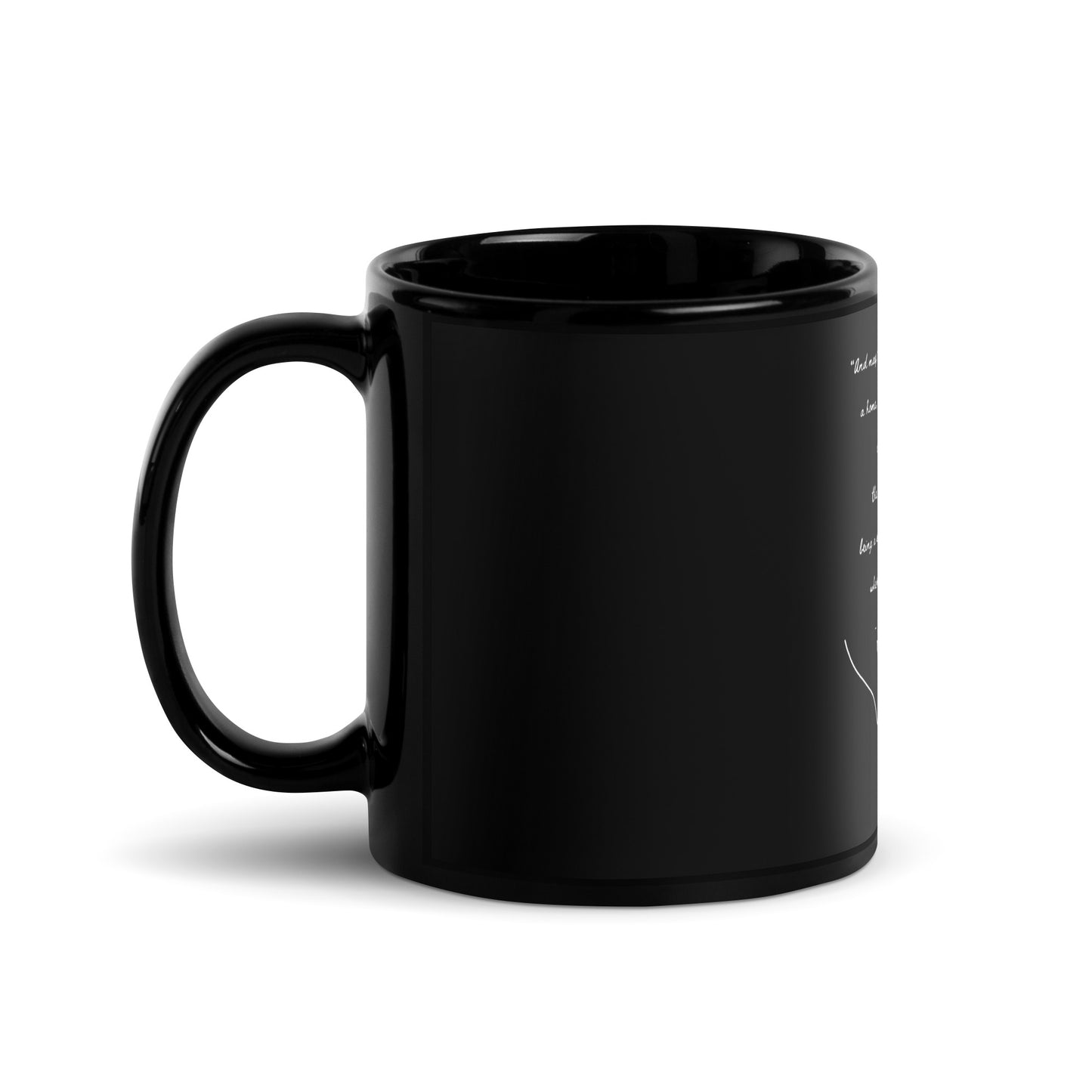 Black Glossy Mug - Homer Quote